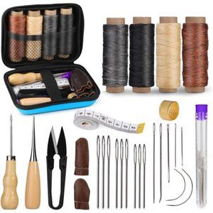 Leather Sewing Kit, Leather Working Tools and Supplies, Leather Working Kit